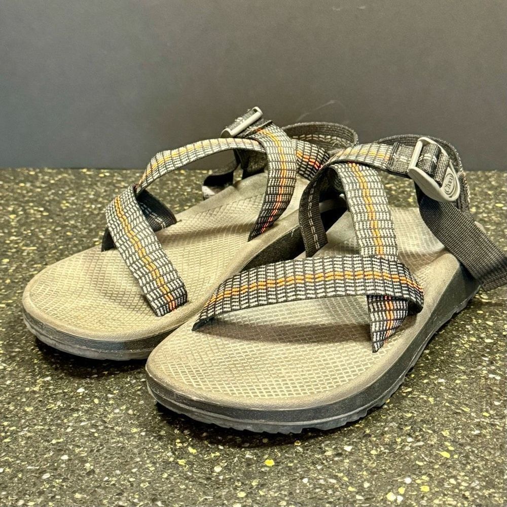 Chaco Classic Z1 sandals. Men’s 13. Gray/orange.